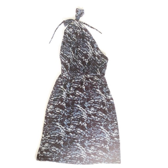 Rachel Comey Single Shoulder Silk Dress | 8 - Picture 4 of 7